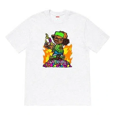 SUPREME SUPREME SS19 MOLOTOV KIDS ASHGREY TEE