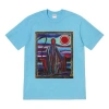Supreme Ss19 Reaper Tee Printing Short Sleeve Unisex Blue