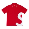 Supreme Ss19 S Logo Polo Side S Logo Polo Shirt Unisex Red
