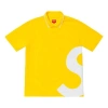Supreme Ss19 S Logo Polo Side S Logo Polo Shirt Unisex Yellow