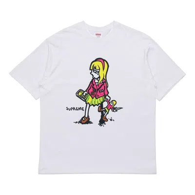Supreme Ss19 Suzie Switchblade Tee White Small Short Sleeve Unisex