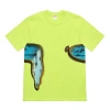 Supreme Ss19 The Persistence Of Memory Neongreen Tee