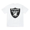 Supreme Ss19 X Nfl Raiders 47 Pocket Tee Crossover Short Sleeve Unisex White