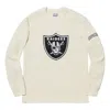 Supreme Ss19 X Nfl X Raiders X '47 Thermal Tee In Neutral