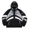 Supreme Ss19 X Nike Hooded Sport Jacket Crossover Waterproof Nylon Hooded Track Jacket Unisex Silver