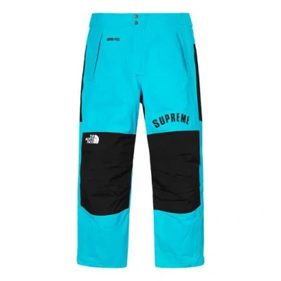 Supreme Ss19 X The North Face Arc Logo Mountain Pant Lightblue In Blue