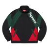 Supreme Ss20 Colorblock Splicing Casual Sports Jacket Unisex Black In Multi