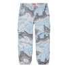 Supreme Ss20 Week 1 Cargo Pant Drawstring Casual Pants Unisex Blue Camouflage