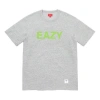 Supreme Ss20 Week 1 Eazy S/s Top Alphabet Short Sleeve Unisex Gray In Gray