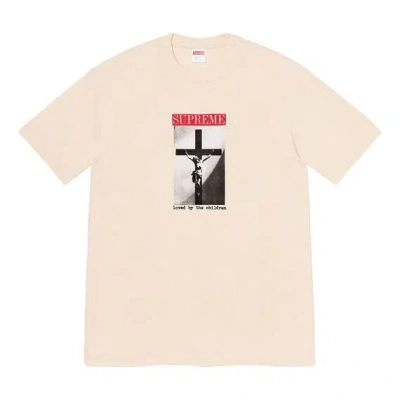 Supreme Ss20 Week 1 Loved By The Children Tee In Neutral