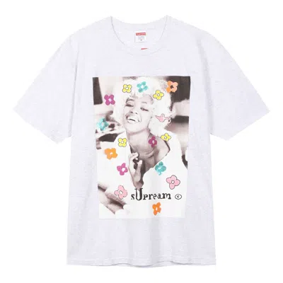 Supreme Ss20 Week 1 Naomi Tee Character Printing Short Sleeve Unisex Gray In White
