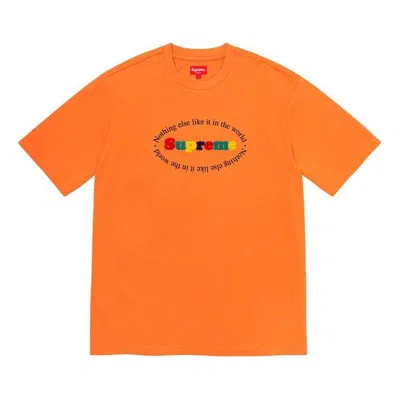 Supreme Ss20 Week 1 Nothing Else Ss Top Tee In Orange