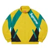Supreme Ss20 Week 1 Paneled Track Jacket In Yellow