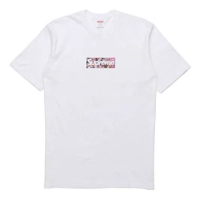 Supreme Ss20 Week 9 X Takashi Murakami X Friday Us Only Covid19 Relief Box Logo T-shirt 'white'