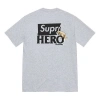 Supreme Ss22 Week 17 Antihero Dog Tee Puppy Alphabet Logo Printing Round Neck Short Sleeve Unisex In Gold