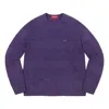 Supreme Ss23 Week 4 Small Box Stripe Sweater 'purple'