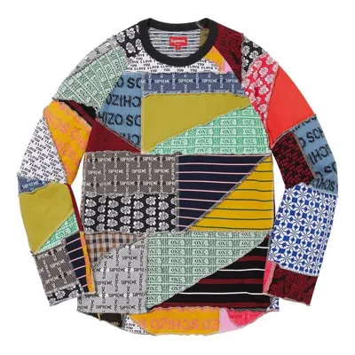 Supreme Ss23 Week 5 Patchwork Jacquard Shirt 'multicolor'