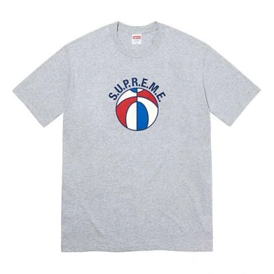 Supreme Ss23 Week9 League T-shirt 'grey' In Gray
