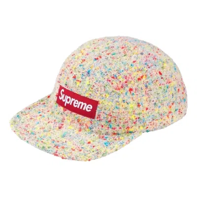 Supreme Ss26 Bouclé Camp Cap 'multicolor'