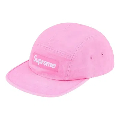 Supreme Ss26 Canvas Camp Cap 'pink'