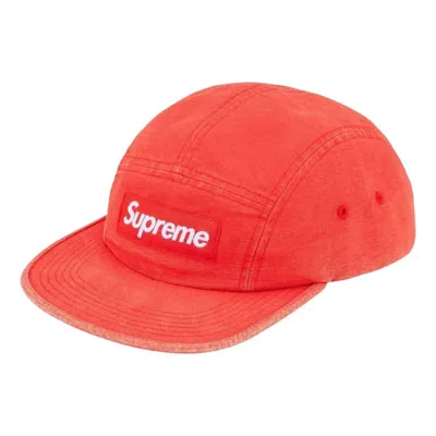 Supreme Ss26 Canvas Camp Cap 'red'