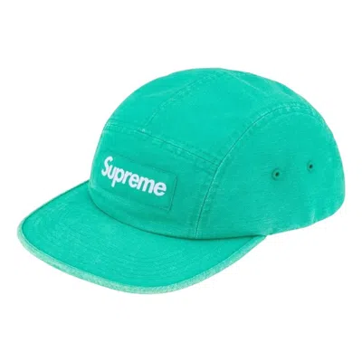 Supreme Camp Canvas Cap In Green