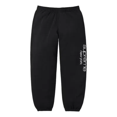 Supreme Ss26 Classic Logo Sweatpant 'black'