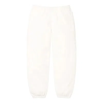 Supreme Ss26 Classic Logo Sweatpant 'white'