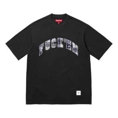 Supreme Printed T-shirt In Black