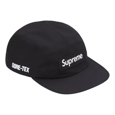 Supreme Ss26 Gore-tex Camp Cap 'black' In Pattern