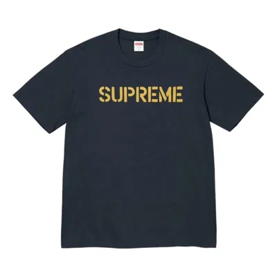 Supreme Hard Logo-print T-shirt In Green