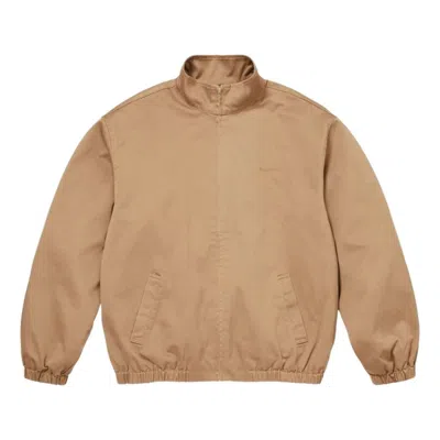 Supreme Ss26 Harrington Jacket 'tan' In Brown