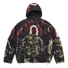 Supreme Graphic-print Raglan Jacket In Black