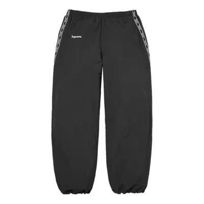 Supreme Ss26 Logo Taping Track Pant 'black'