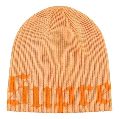 Supreme Ss26 Old English Printed Beanie 'light Orange'