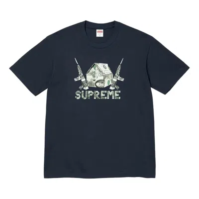 Supreme Origami T-shirt In Blue