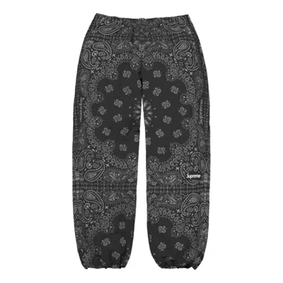 Supreme Ss26 Reflective Bandana Track Pant 'black'