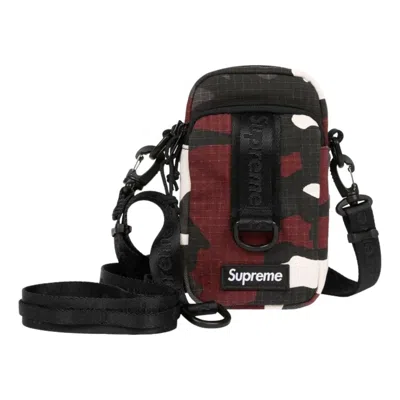 Supreme Ss26 Shoulder Bag 'red Camo'
