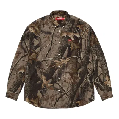 Supreme Ss26 Small Box Shirt 'realtree Hardwoods Camo' In Multi