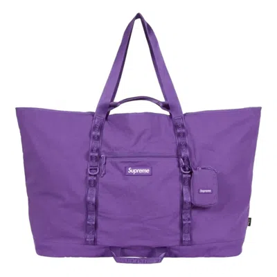 Supreme Ss26 X-large Tote Bag + Utility Pouch 'purple'