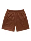 Supreme Stadium Mesh "brown" Track Shorts In Brown