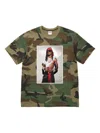 Supreme Stadium Playboi Carti "camo" T-shirt In Green