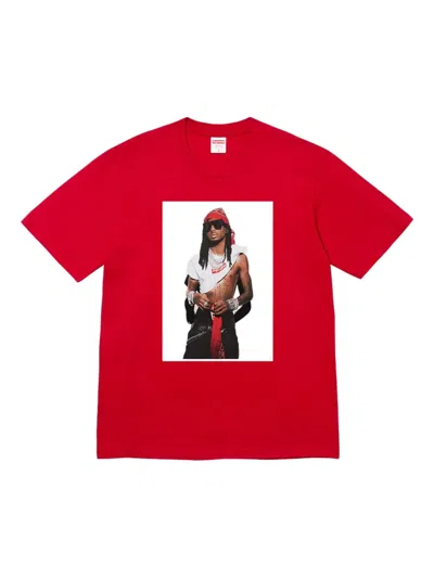 Supreme Stadium Playboi Carti "red" T-shirt