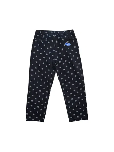 Pre-owned Supreme Stars Pin Up Chino Work Pants In Black