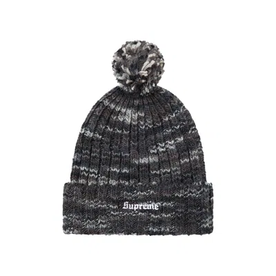 Pre-owned Supreme Static Beanie 'black'