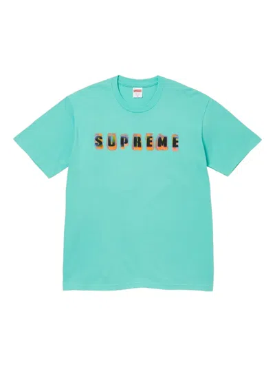Supreme Stencil T-shirt In Black