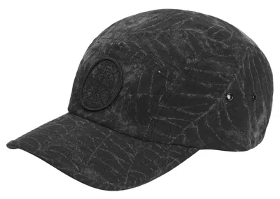 Pre-owned Supreme Stone Island Camp Cap (fw23) In Black