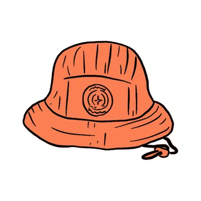 Pre-owned Supreme Stone Island Corduroy Crusher Hat In Orange