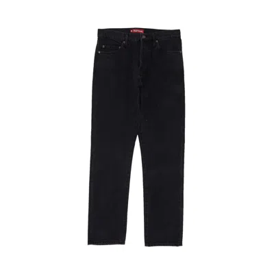 Pre-owned Supreme Stone Washed Slim Jean 'washed Black'