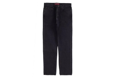 Pre-owned Supreme Stone Washed Slim Selvedge Jean (ss24) Stone Washed Indigo